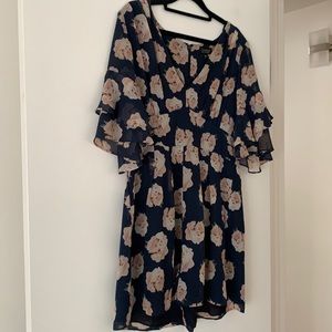 Topshop Floral Romper